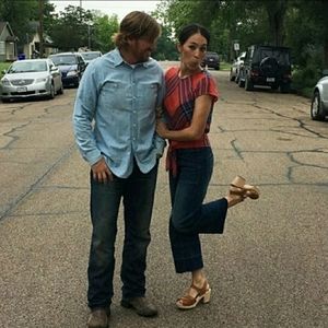 Cloth and Stone Anthropologie tie front top sz Sm